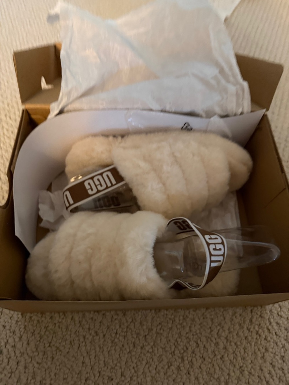 UGG FLUFF YEAH SLIDE